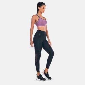Under Armour Compression Rush Legging Black Vent Ankle size SM